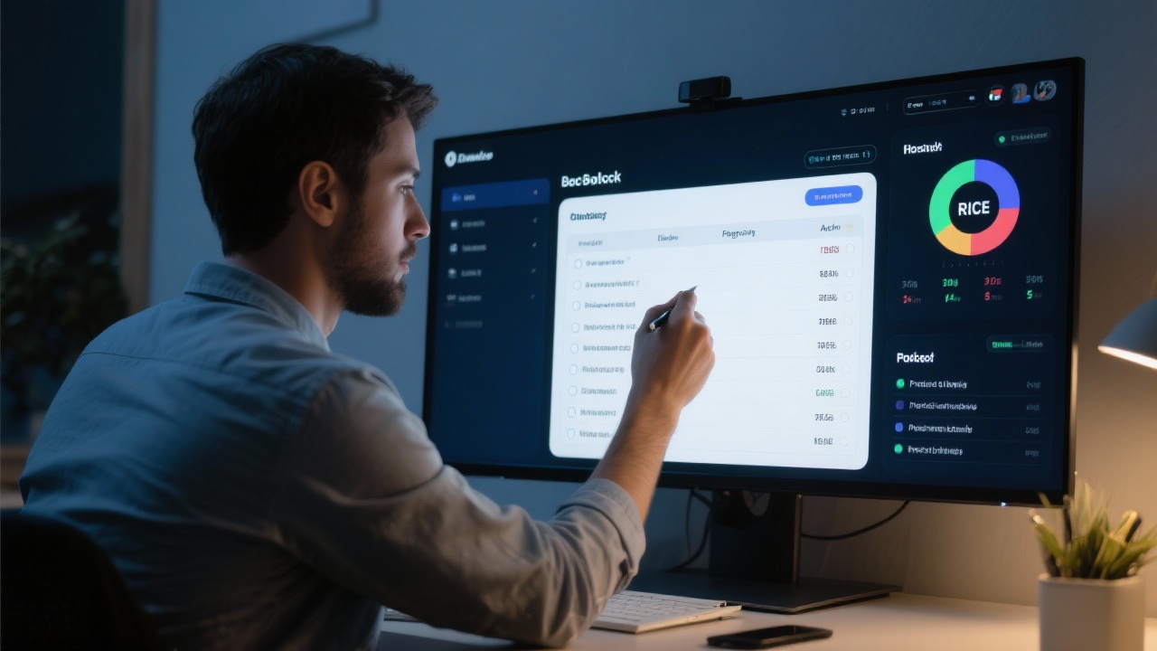 제품 백로그 정리 및 RICE 점수를 활용한 실행 권장 행동을 실행하는 현장