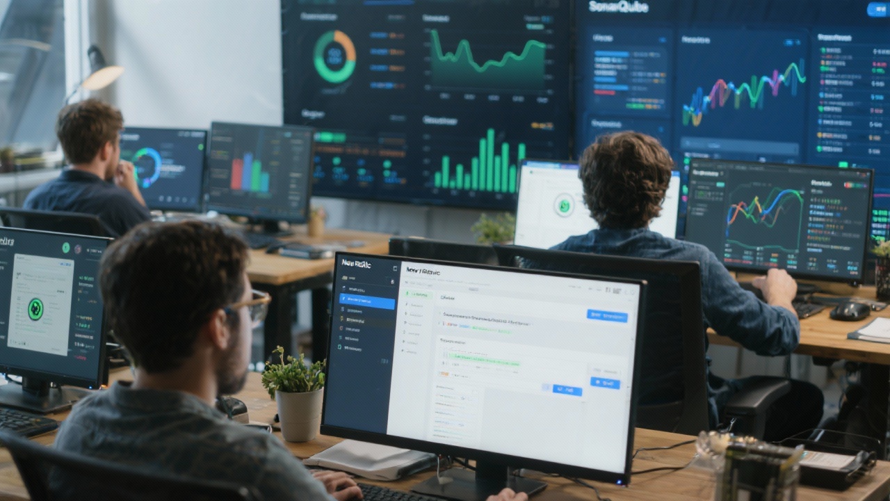 소프트웨어 품질 보증 도구를 활용하는 개발자들