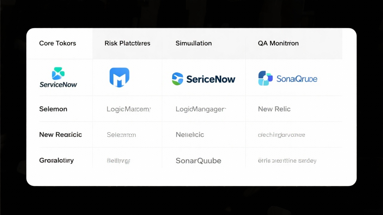 도구별 핵심 비교표와 용어 정리 시각화