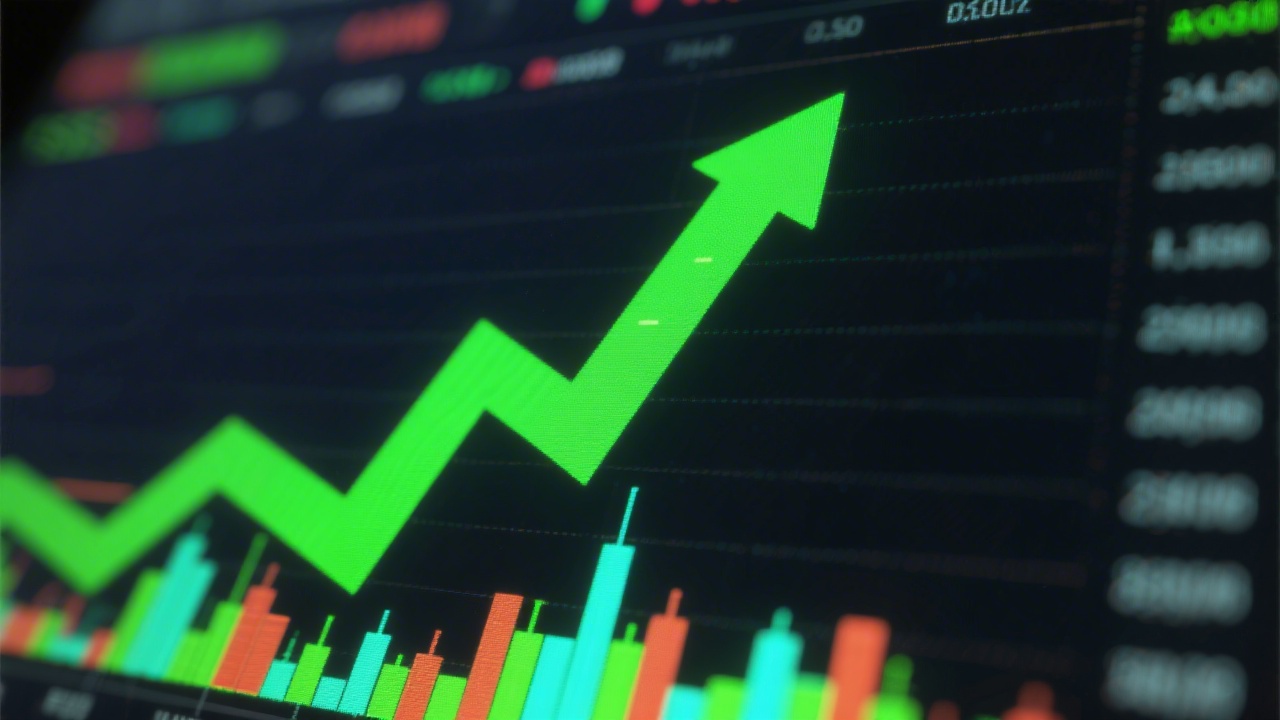 하락 추세를 멈추고 바닥권에서 강력하게 솟구치는 대량 거래량 장대양봉 차트 이미지