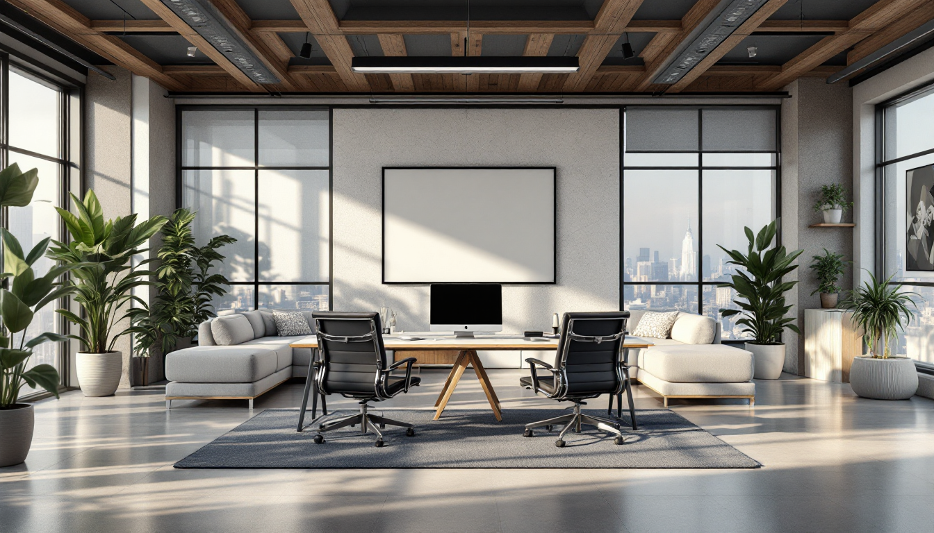 제품 책임자가 화이트보드 앞에서 팀과 함께 백로그와 로드맵을 검토하는 회의 장면